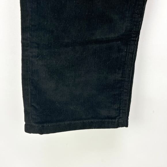 Everlane Womens Baby Cord Cheeky Pants 29 US 8 Black Corduroy Straight Leg NWT - Picture 7 of 11